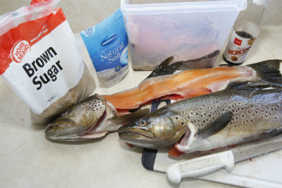 Ingredients for Smoking fish 400 Ingredients for Smoking fish 400